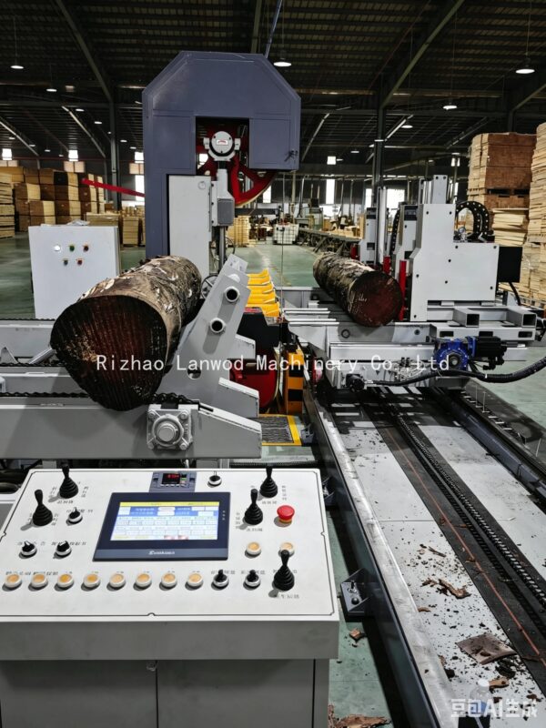 去除照片厂商标志和logo (3) Unmanned sawmill carriage