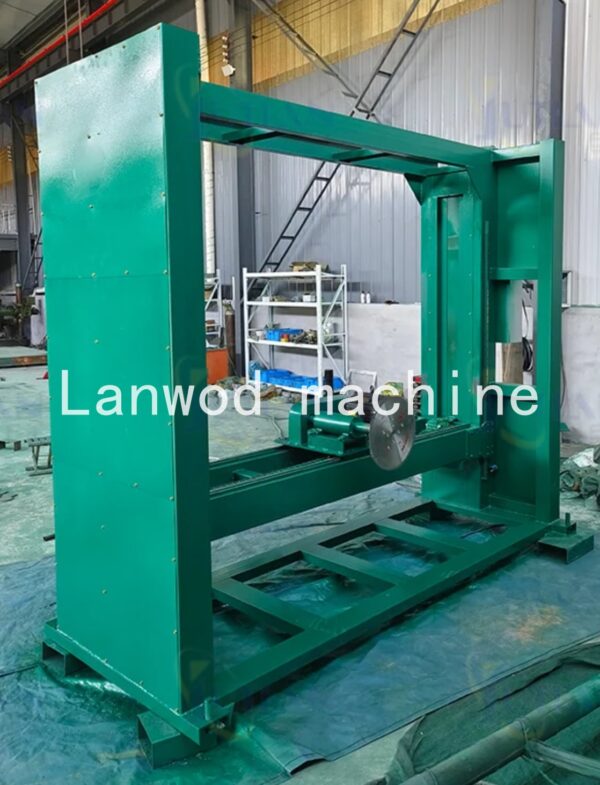 Gantry style timber package saw